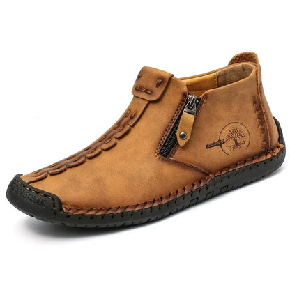 New Arrival Sale 50% Off🔥Men’s Classic Orthopedic Leather Ankle Boots – All-Season Comfort, Handcrafted Style