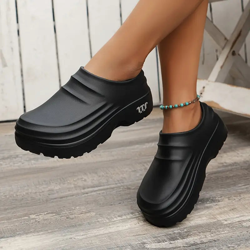 Last day 49% Off❤️ Women's EVA Orthopedic Work Shoes, Comfortable Non-Slip Slip-On, Waterproof Comfort Office Shoes