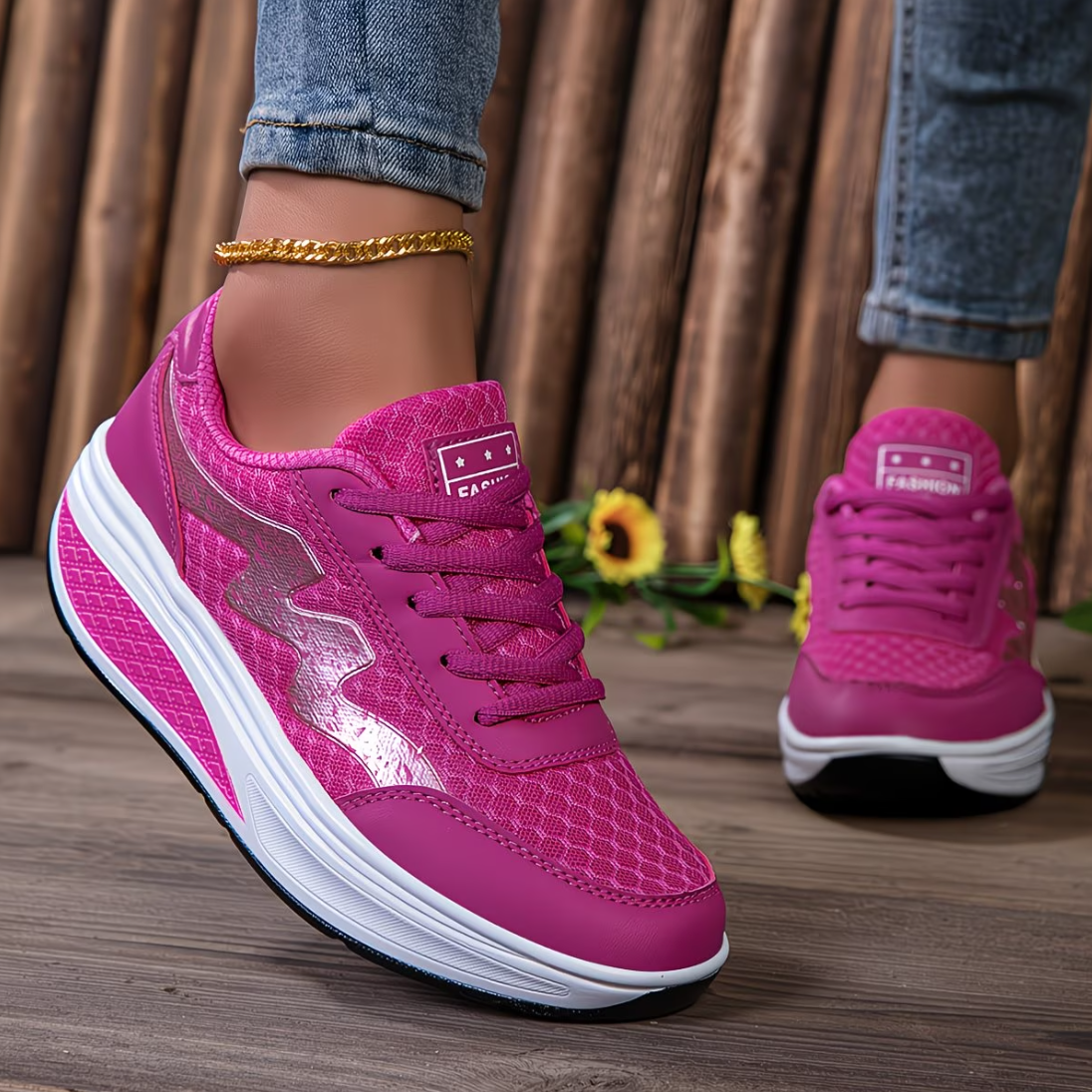 On This Week Sale Off 50%🔥Women's Orthopedic Corrector Walking Sneakers, Comfortable Working Shoes