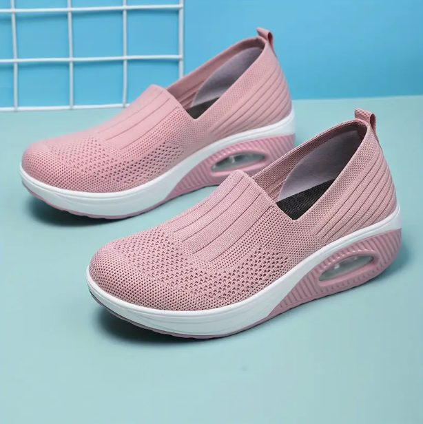 🌸 Spring Sale -50% Off ❤️ Air Cushion Orthopedic Slip-On Sneakers – Walk Pain-Free All Day