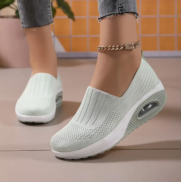 🌸 Spring Sale -50% Off ❤️ Air Cushion Orthopedic Slip-On Sneakers – Walk Pain-Free All Day