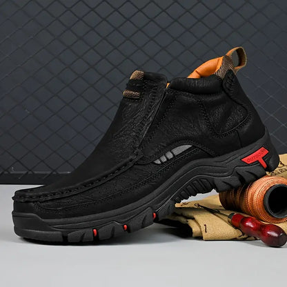 Last Day 50% OFF❤️ Waterproof Non-Slip Ankle Boots for Men – Comfort Orthopedic Outdoor Shoes