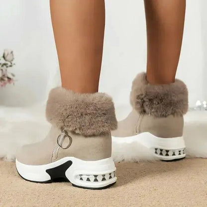 🎄Early Christmas Sale 50%❤️ Women's Warm Orthopedic Platform Boots