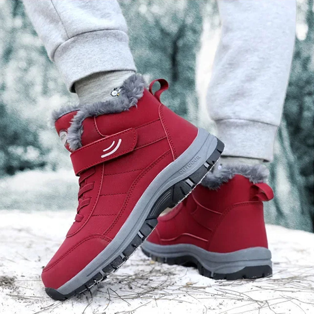 Early Winter Sale 50% ❤️ Women's Orthopedic Winter Shoes – Waterproof, Plush Lining & Arch Support Comfort