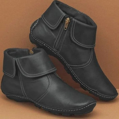 Women's Arch Support Boots with Side Zipper Ankle Boots [Buy 2 Save More 15%]