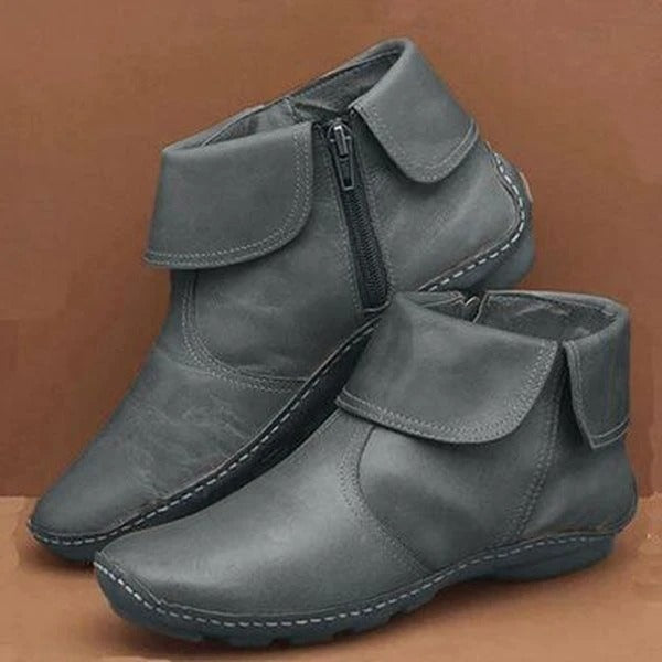 Women's Arch Support Boots with Side Zipper Ankle Boots [Buy 2 Save More 15%]