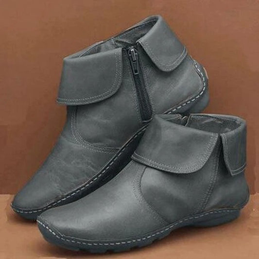 Women's Arch Support Boots with Side Zipper Ankle Boots [Buy 2 Save More 15%]