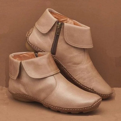 Women's Arch Support Boots with Side Zipper Ankle Boots [Buy 2 Save More 15%]